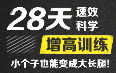 刘洹增高视频《28天速效科学增高训练》