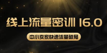 秋秋《线上流量密训16.0》暴力引流10W+中小卖家流量破局技巧 等等