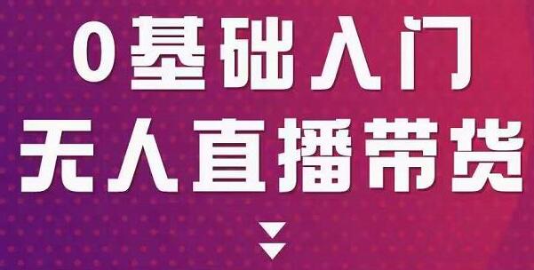 网红叫兽《抖音无人直播带货》一个人就可以搞定的直播带货实战课