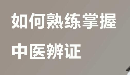 宋月晗《中医辨证视频》教你准确辨证，一学就懂