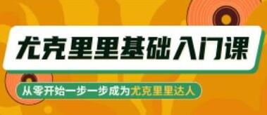 程龙《尤克里里基础入门教程视频》从零开始成为尤克里里达人