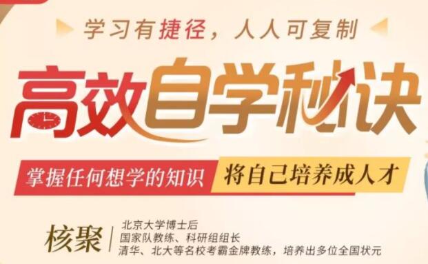 学习技巧《高效自学秘诀》掌握任何想学的知识，将自己培养成人才