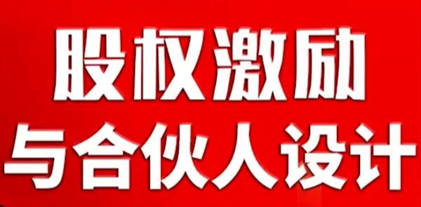 臧其超《股权激励与合伙人设计》课程视频