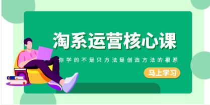 《淘系运营核心课》你学的不是只方法是创造方法的根源