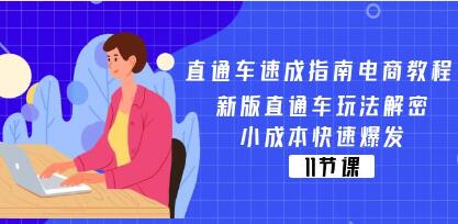 《直通车速成指南电商教程》直通车玩法解密，小成本快速爆发